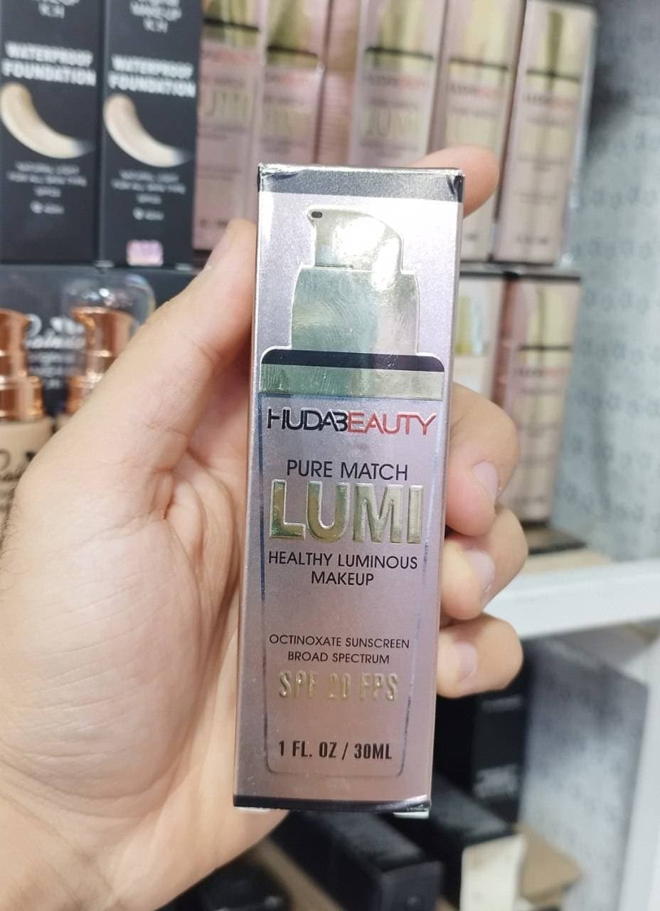 کرم پودر هدی بیوتی HUDABEAUTY مدل LUMI 30 میل SPF 20 — تصویر ۷