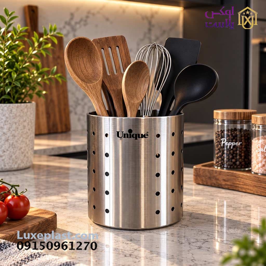 جا قاشق استیل یونیک در 2 سایز کد 668 — تصویر ۸