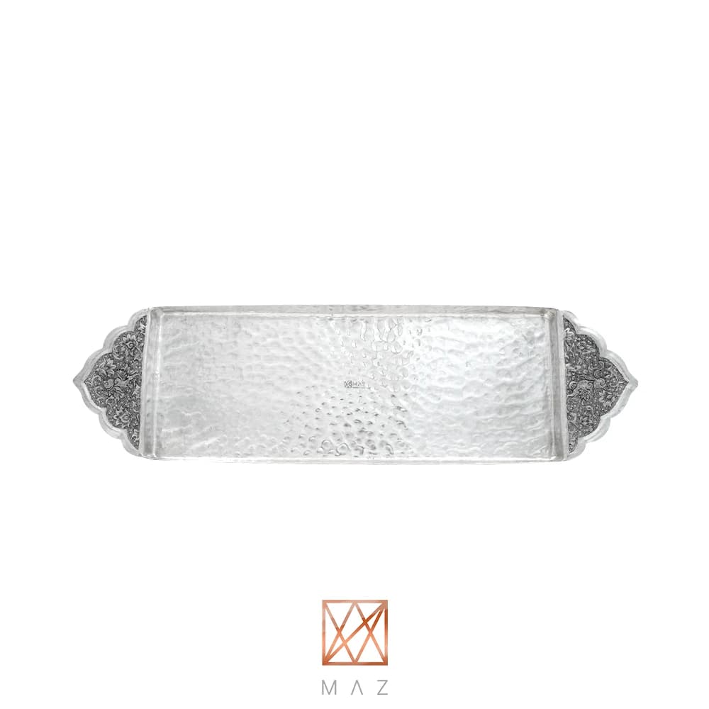 سینی رولت خوری مسی قلمزنی تاجیان