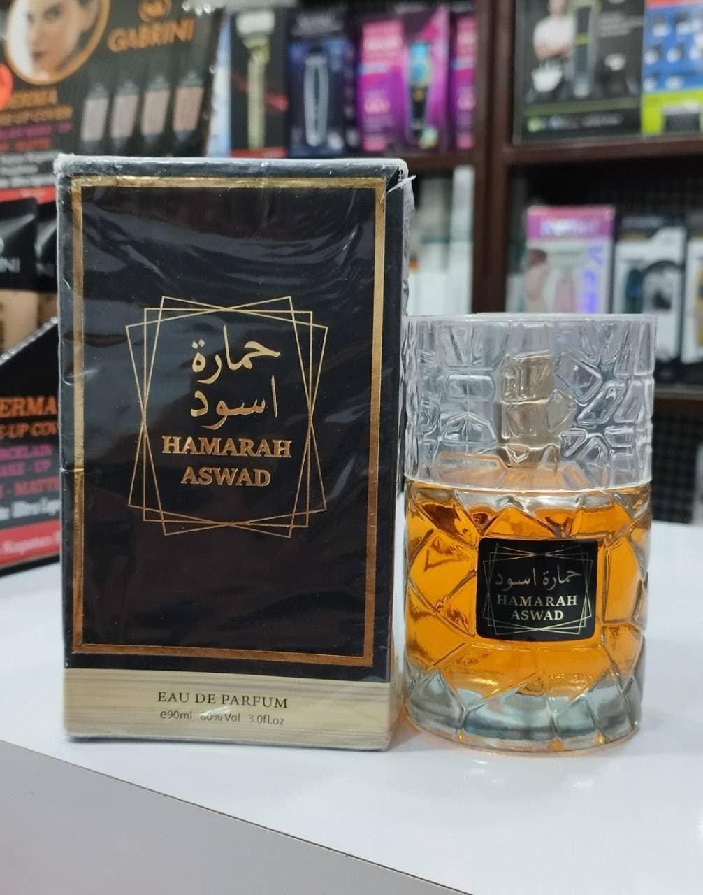 عطر ادکلن ادو پرفیوم حمارة اسود (مشابه خمره) HAMARAH ASWAD اماراتی 100 میل — تصویر ۵