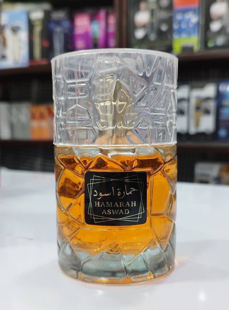 عطر ادکلن ادو پرفیوم حمارة اسود (مشابه خمره) HAMARAH ASWAD اماراتی 100 میل — تصویر ۳