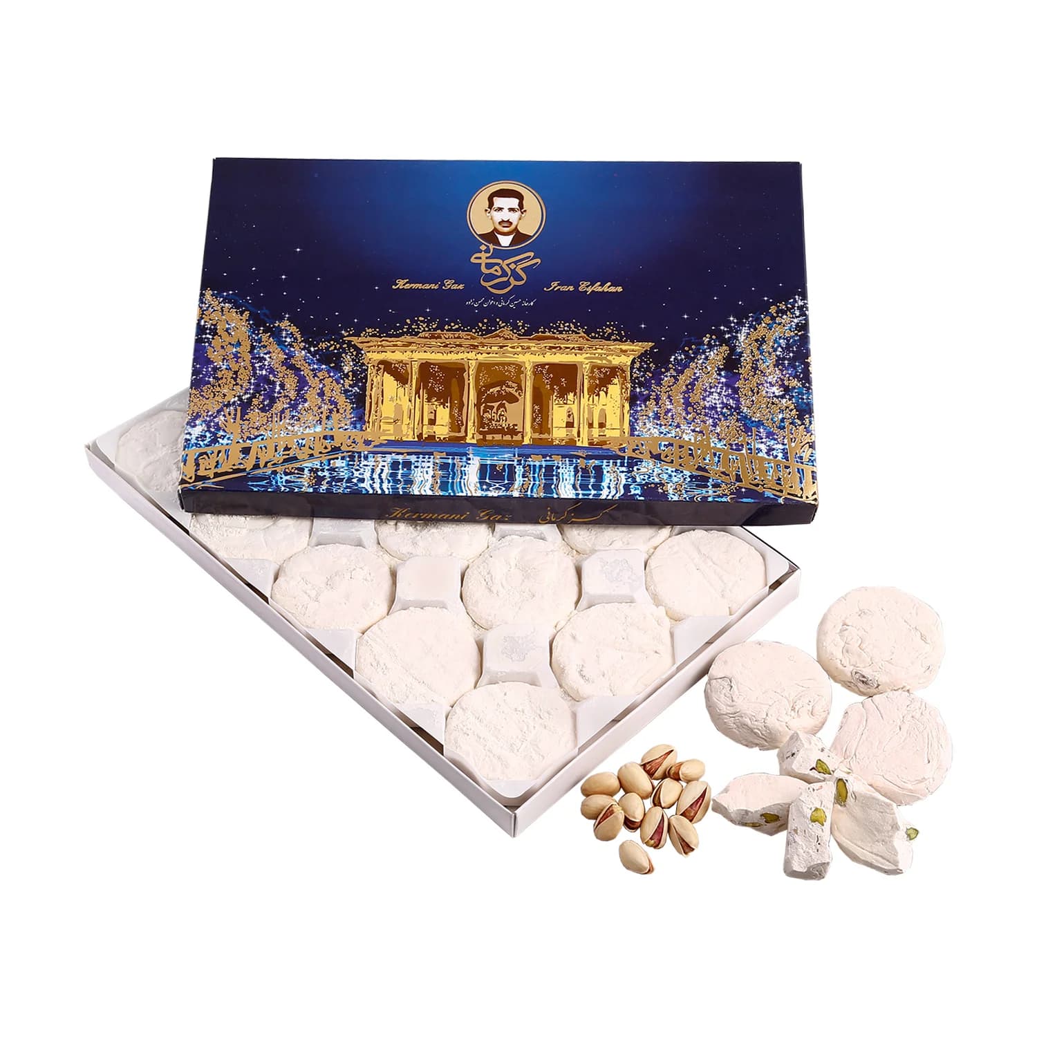 گز کرمانی آردی پسته ۴۲ درصد ویژه – 450 گرمی