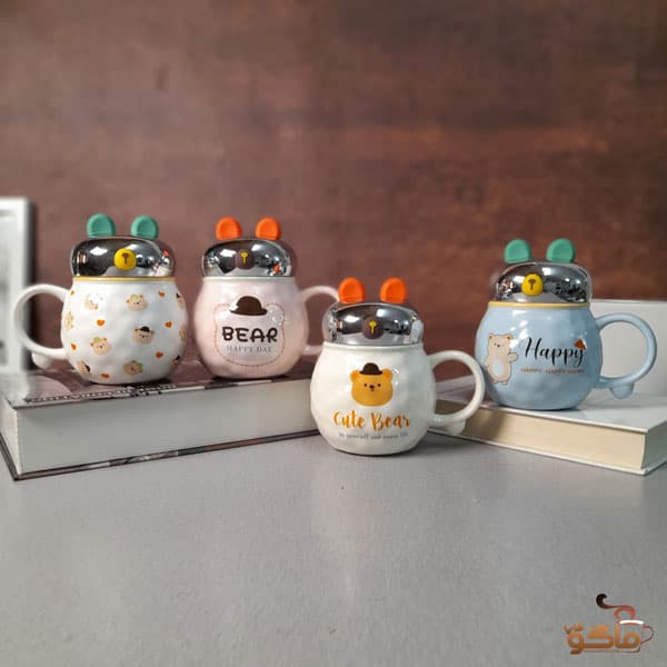 ماگ خرس گوش سیلیکونی