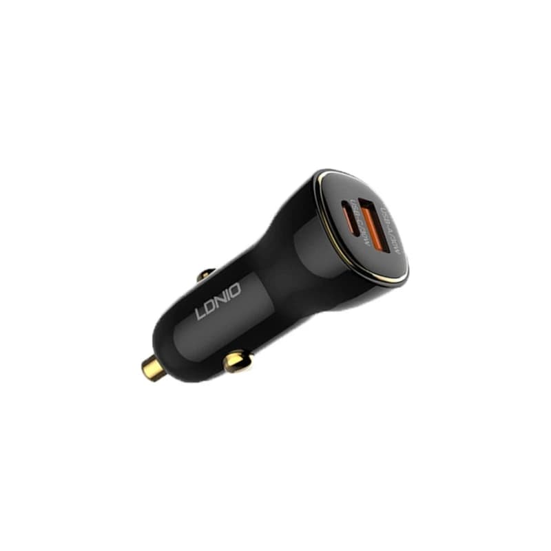 شارژر فندکی 60 وات الدینیو مدل LD-C103 به همراه کابل تبدیل USB — تصویر ۷