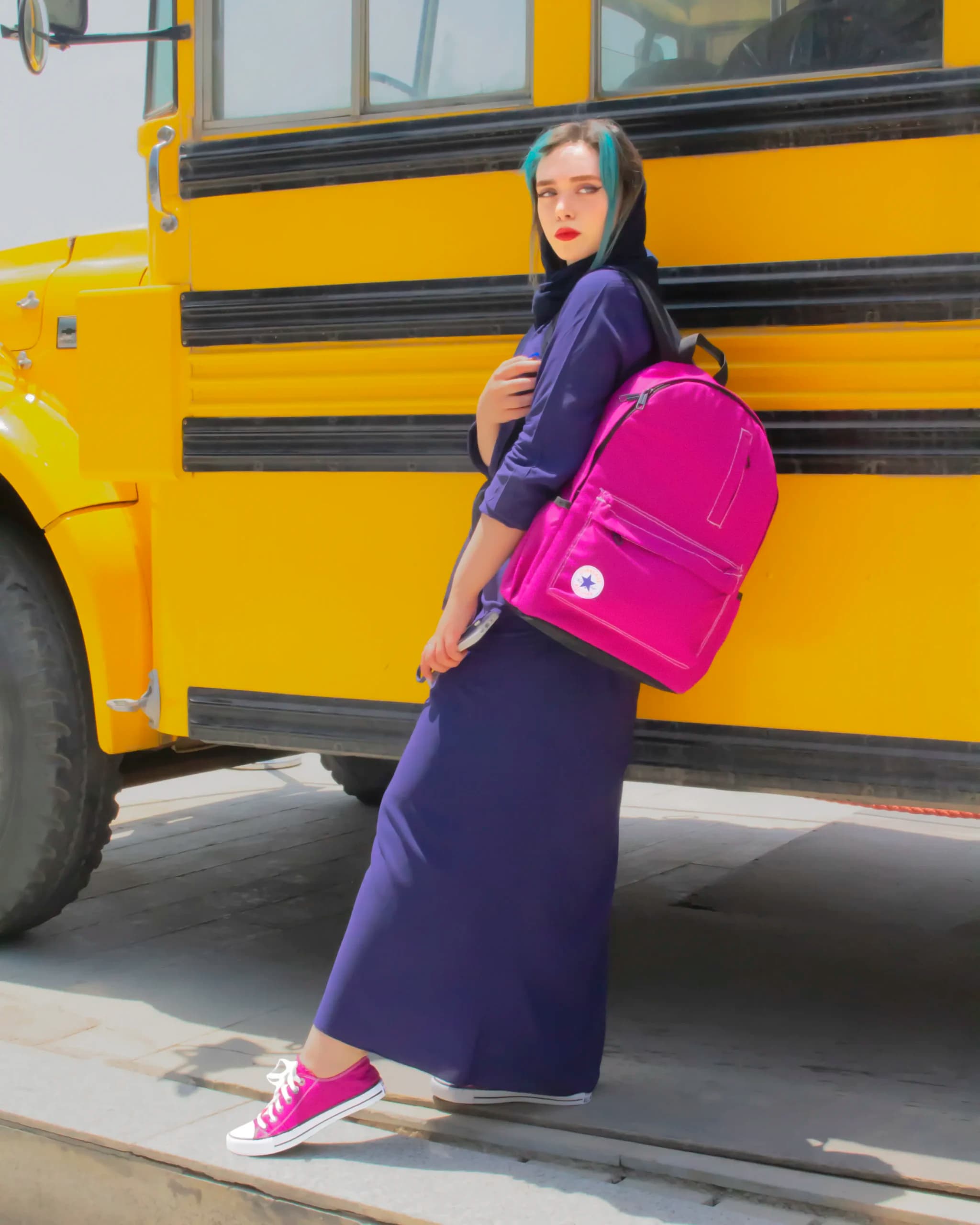 کوله پشتی سرخابی — تصویر ۱۰