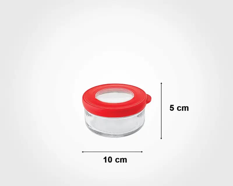 بانکه شیشه ای 160 میلی لیتر لیمون کد 2497 — تصویر ۹