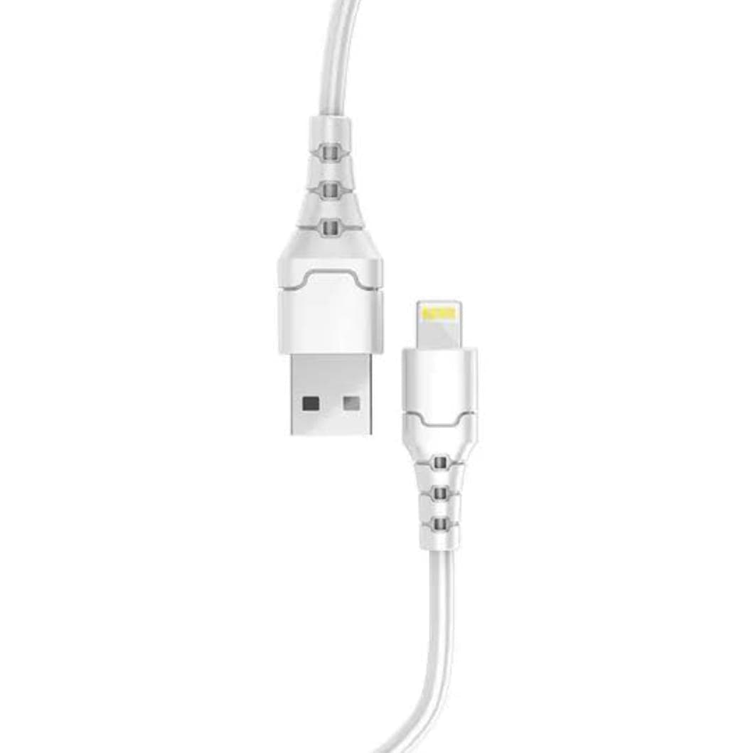 کابل آیفون آسپور مدل ASPOR A081 – USB‑A to iPhone – شدت جریان 5A – طول 1 متر — تصویر ۳