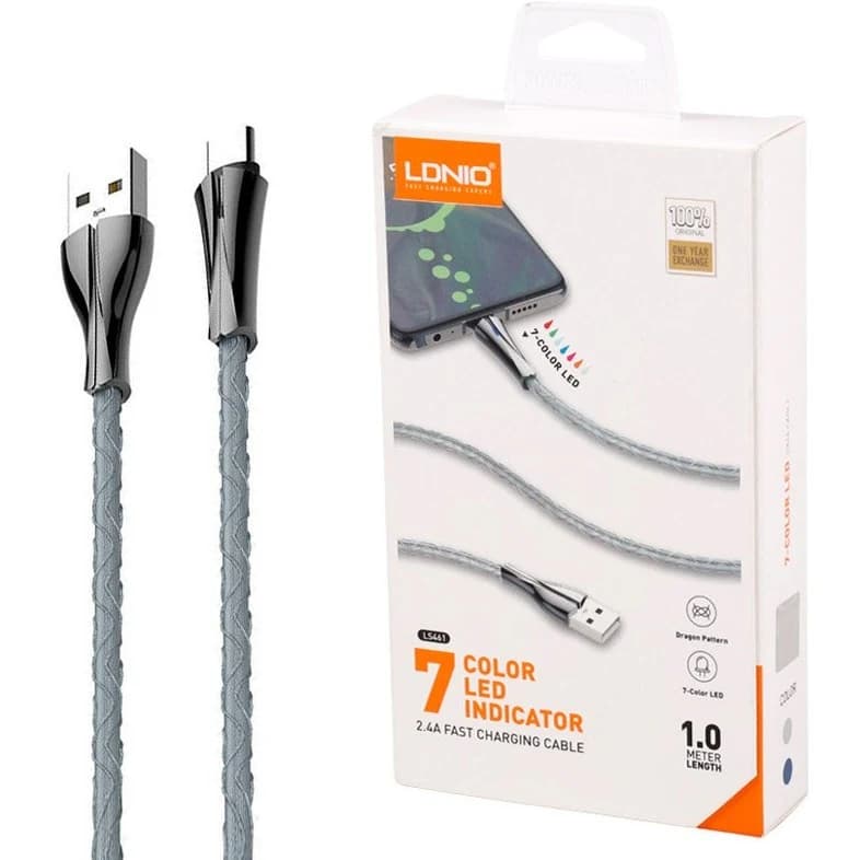 کابل شارژ Ldnio LS461 تایپ سی