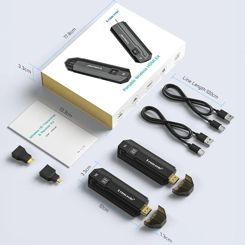 HDMI هوشمند بی‌سیم – انتقال تصویر بدون سیم P20 — تصویر ۱۰