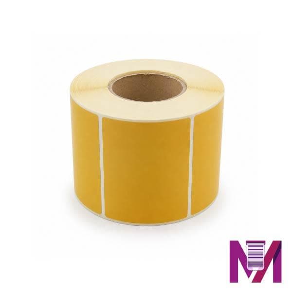 رول لیبل حرارتی 40×57 کاغذی 750 عددی طلایی — تصویر ۲