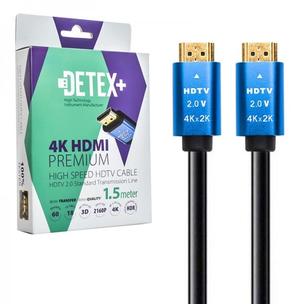 کابل HDMI دیتکس پلاس طول 1.5 متر — تصویر ۲