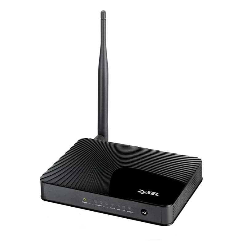 مودم روتر ADSL2 Plus بی سیم زایکسل مدل DEL1202-T10A/B