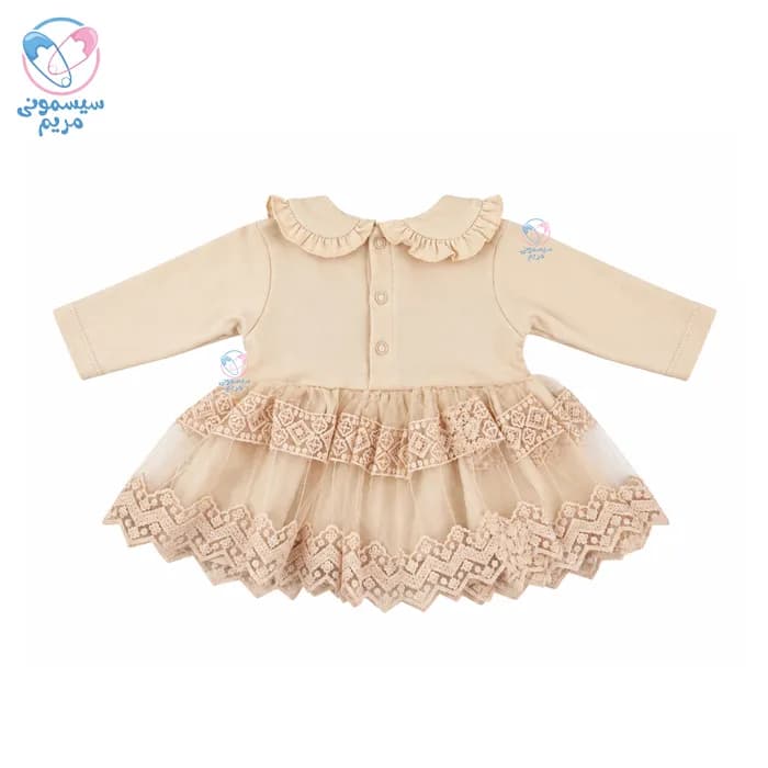 ست 5 تیکه نانا بیبی دخترانه گیپور دار Nanna Baby 5812 — تصویر ۸