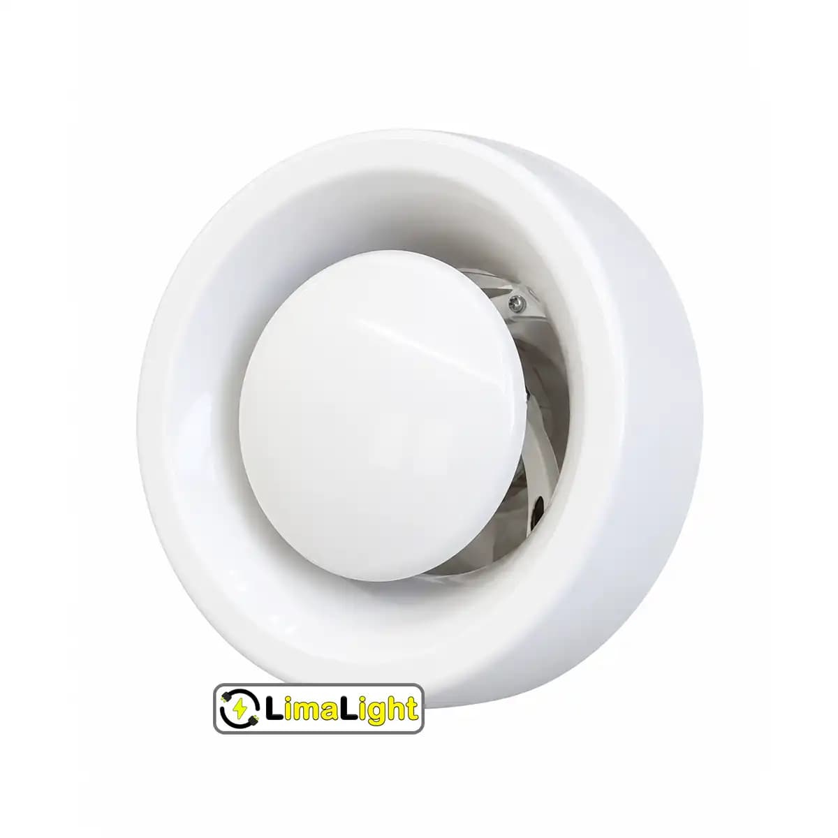 هواکش گرد دکوراتیو سفید سایز 10 سانتی‌متر — تصویر ۵