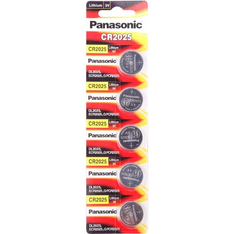 ورق 5 عددی باتری سکه ای Panasonic 2025