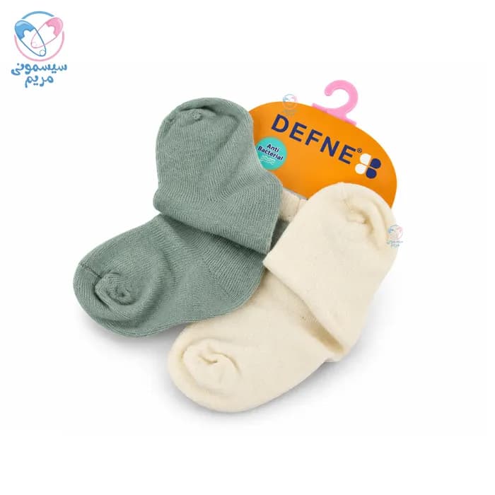 پک جوراب 2 عددی دفنه بیبی Defne Baby k00624 — تصویر ۶
