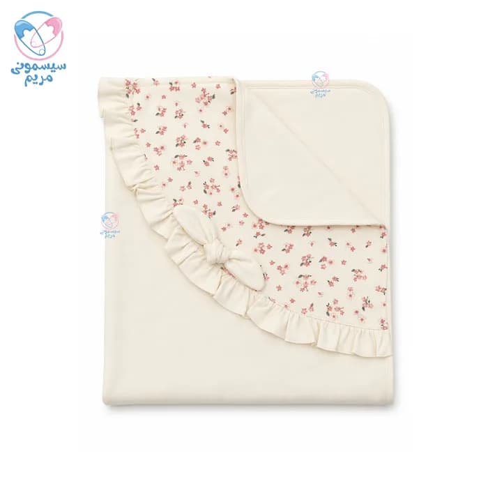 پتو دورپیچ دانتل دار پاپیونی سیسیم بیبی Ciccim Baby 4909 — تصویر ۴