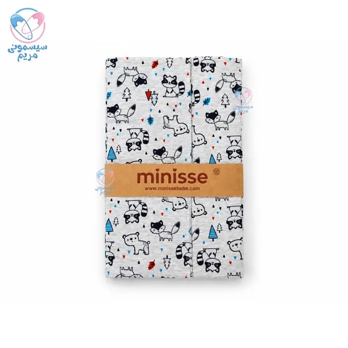 پتو نخی دورپیچ مینیسه حیوانات Minisse 48513 — تصویر ۵