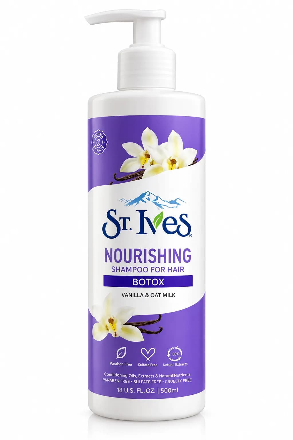 شامپو مو St. Ives (مدل تغذیه‌کننده و بوتاکس)