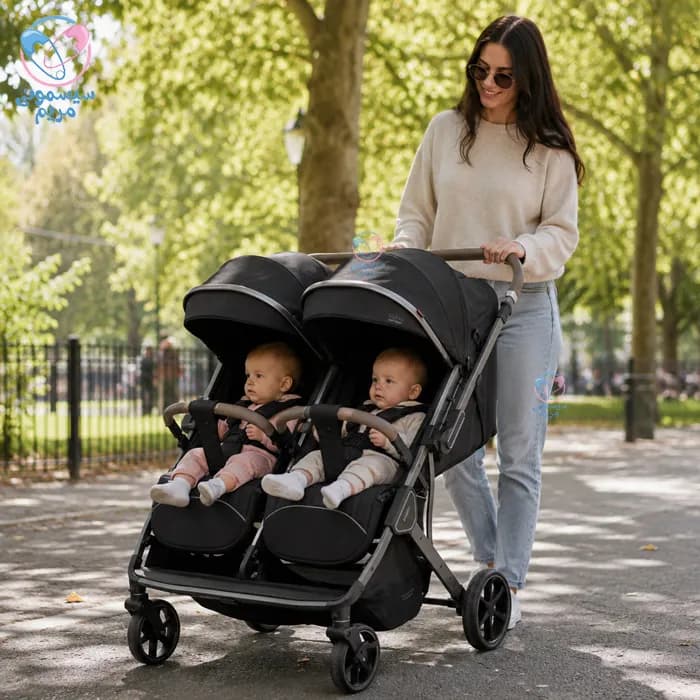 کالسکه دو قلو کیدیلو Kidilo T33 — تصویر ۱۰