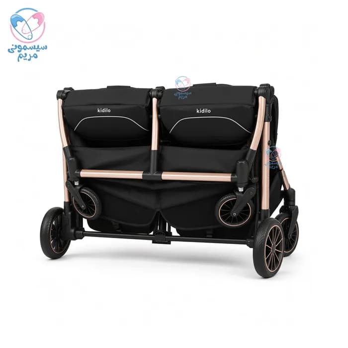کالسکه دو قلو کیدیلو Kidilo T22 — تصویر ۳