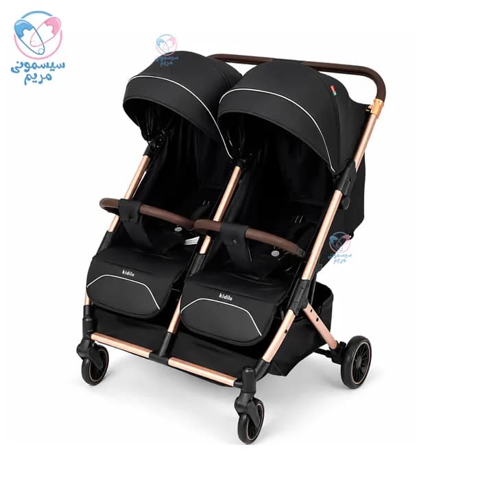کالسکه دو قلو کیدیلو Kidilo T22 — تصویر ۲