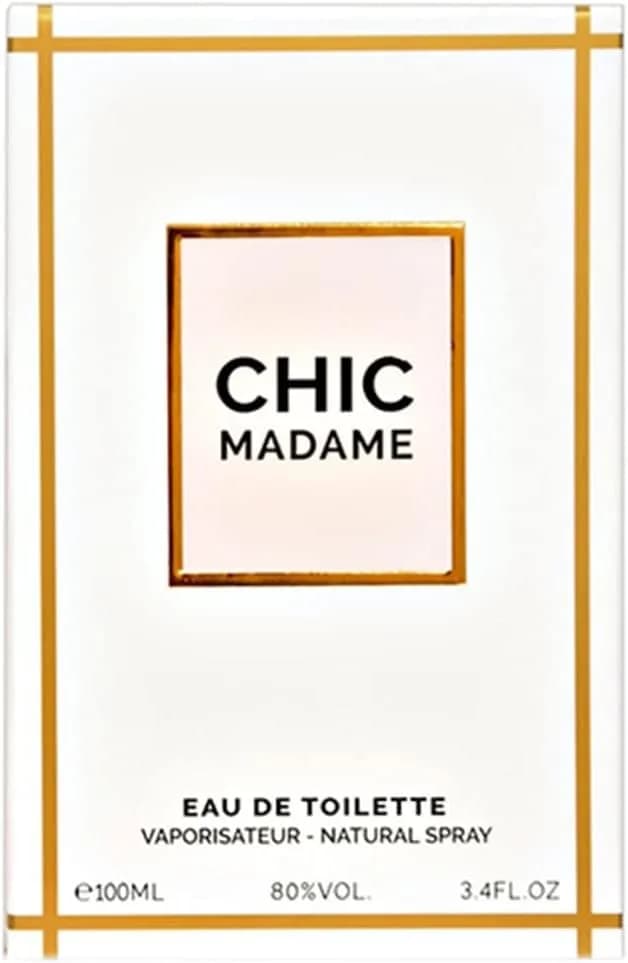 ادکلن اصل شیک مادام Chic Madame ادوتویلت 100 میل — تصویر ۲