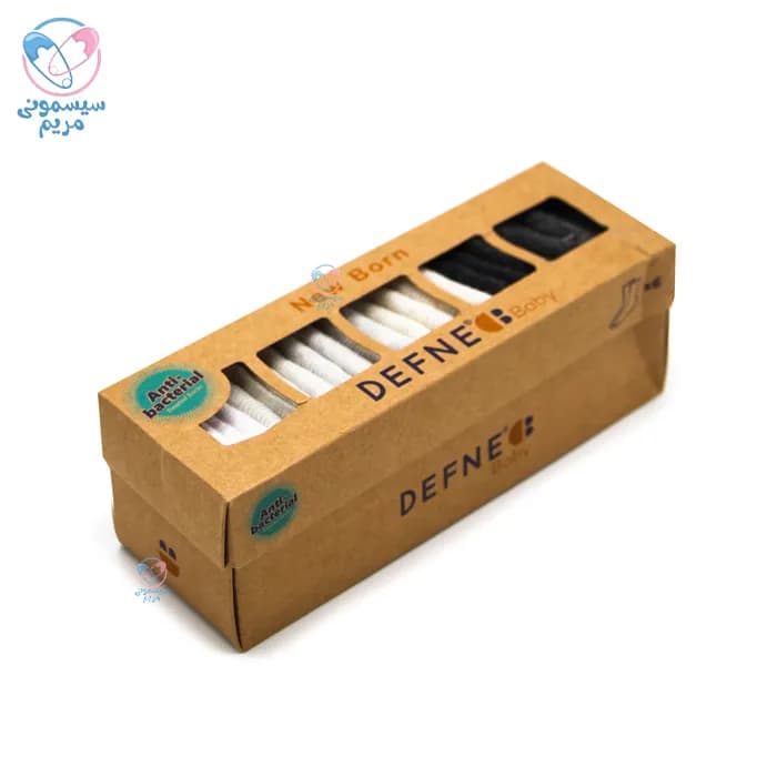 پک جوراب 6 عددی دفنه بیبی Defne Baby e00424 — تصویر ۶