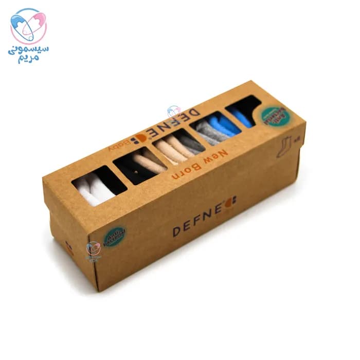 پک جوراب 6 عددی دفنه بیبی Defne Baby e00524 — تصویر ۶