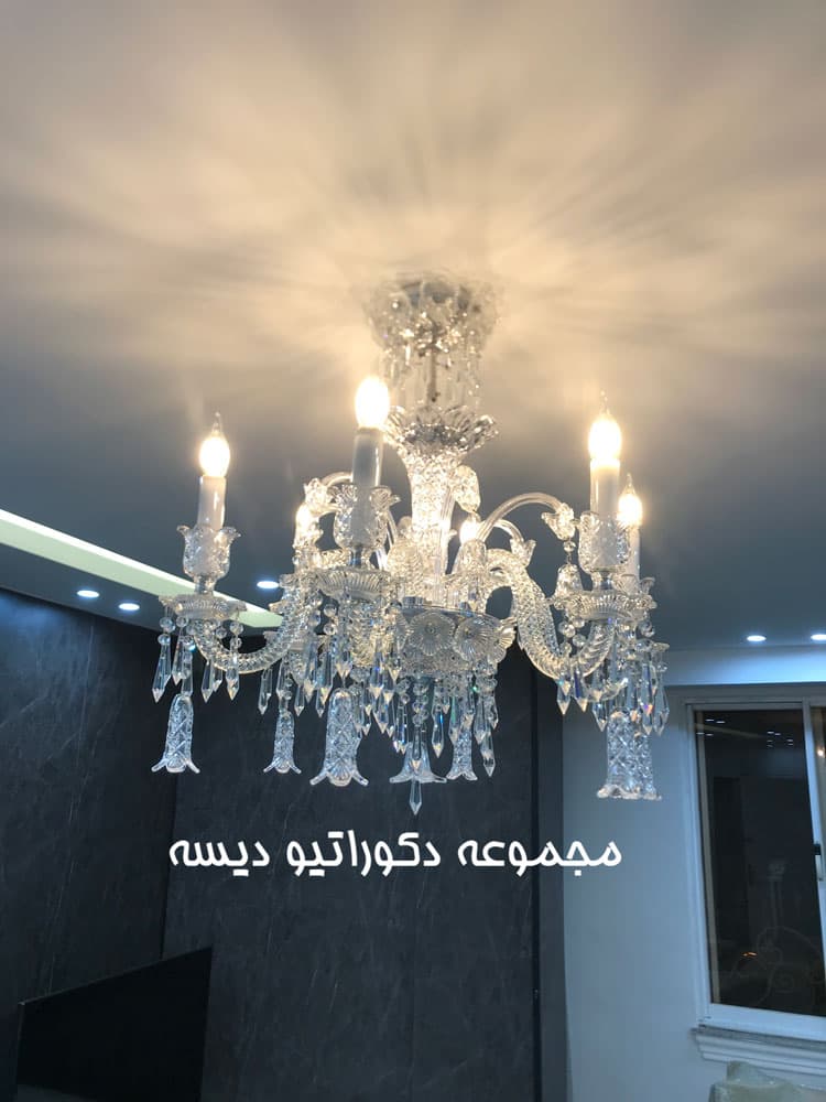 لوستر 8 شاخه کلاسیک — تصویر ۷