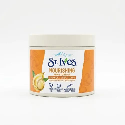 کرم مرطوب‌کننده St. Ives با عصاره آلوئه‌ورا و ویتامین C