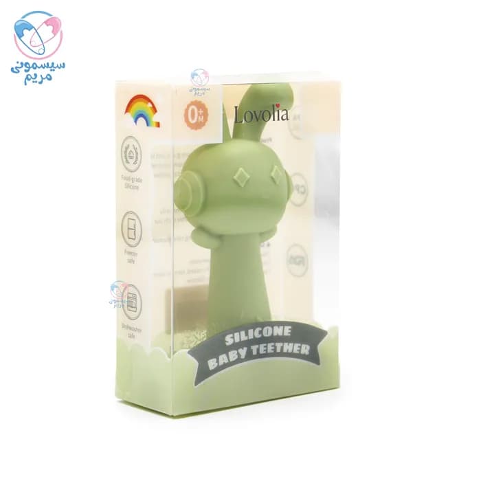 دندانگیر سیلیکونی خرگوش Lovolia 12520 — تصویر ۱۲