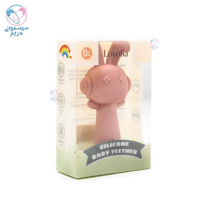 دندانگیر سیلیکونی خرگوش Lovolia 12520 — تصویر ۴