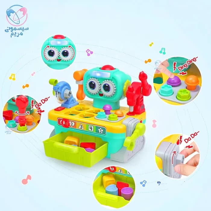 جعبه ابزار هولی تویز (هولا تویز) ربات Hola Toys 8975 — تصویر ۳