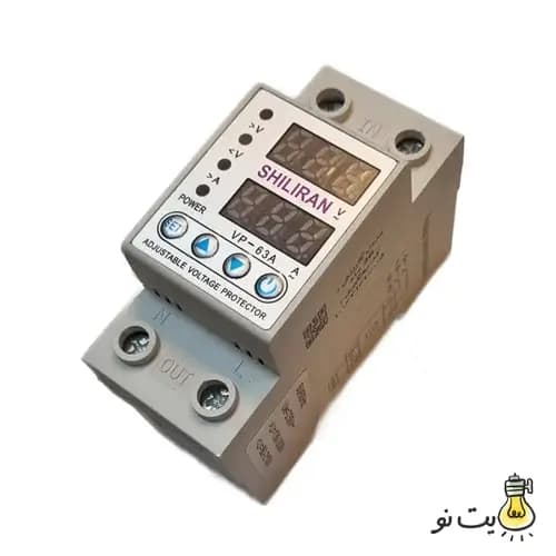 محافظ ولتاژ جریان تک فاز 63 آمپر شیل ایران — تصویر ۸