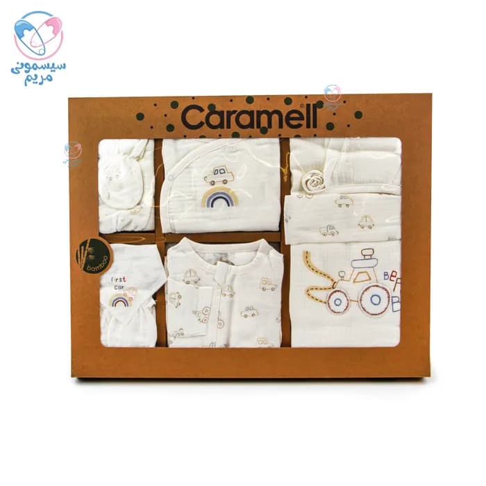 ست بیمارستانی 10 تیکه کارامل رنگین کمان Caramell 6480 — تصویر ۵