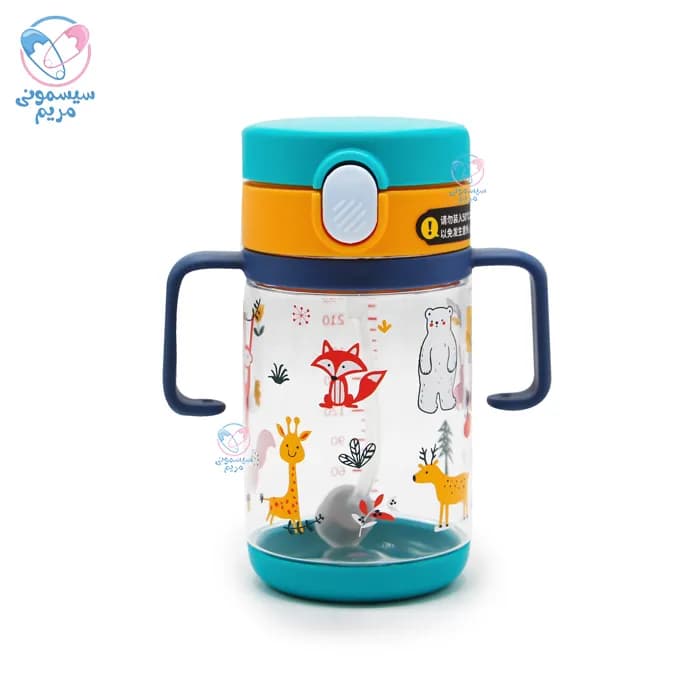 لیوان نی و دسته دار 240 میل رووکو حیوانات Rovco 1061