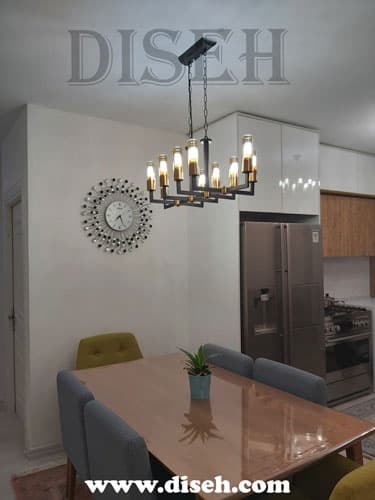 linear chandelier modern — تصویر ۳