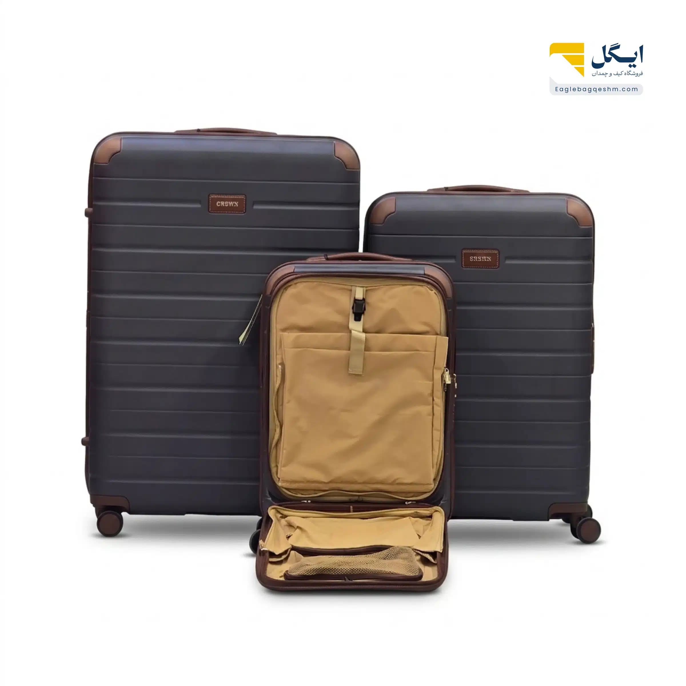 چمدان CF1822 سایز متوسط | پلیکربنات و قفل TSA — تصویر ۸