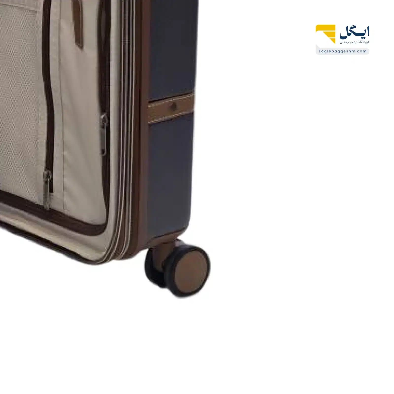 چمدان پیرکاردین 86397 | فضای منظم با آستر مخملی (سایز متوسط) — تصویر ۸