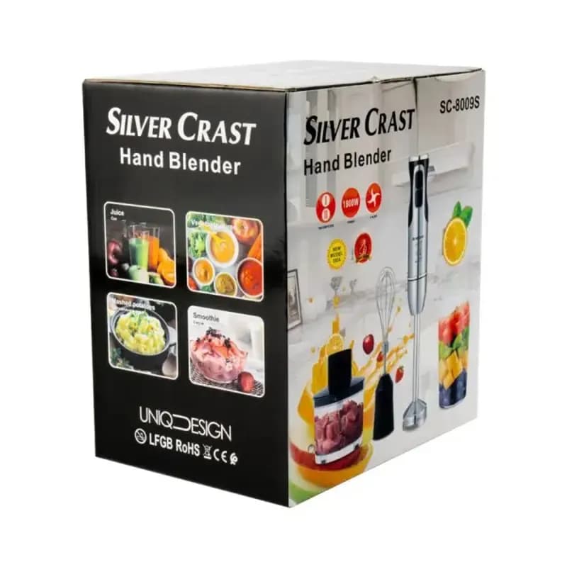 گوشت کوب برقی 4 کاره سیلور کرست مدل SC8009S — تصویر ۱۲