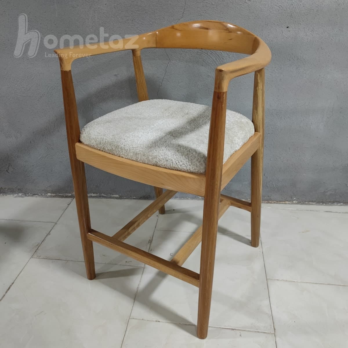 صندلی اپن چوبی مینیمال جدید و شیک مدل نایلا — تصویر ۱۲