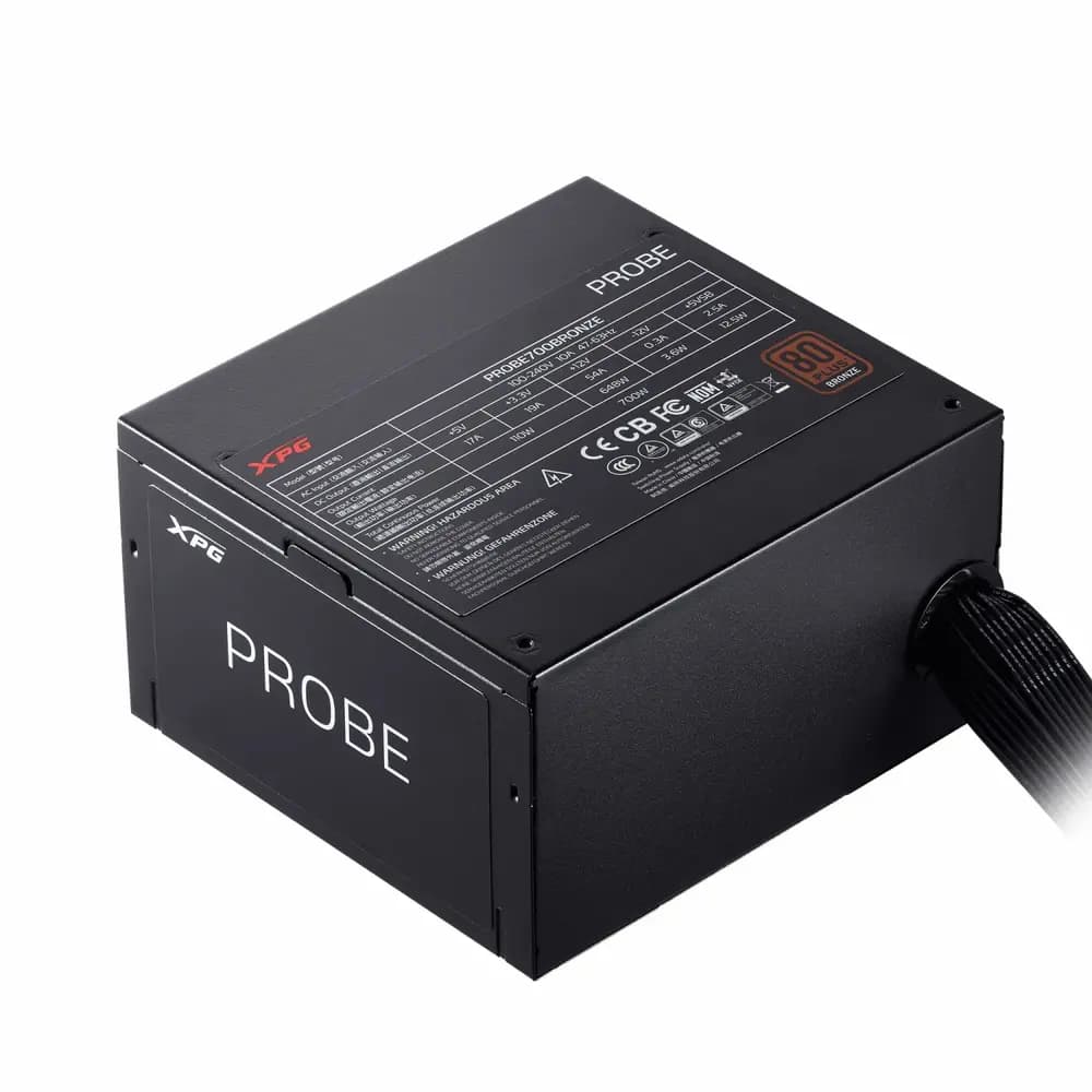 پاور ADATA مدل XPG PROBE 600W Bronze — تصویر ۳