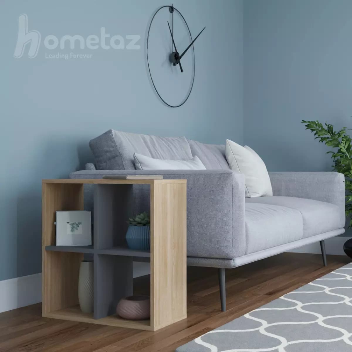 عسلی مدرن ام دی اف mdf فارسی بر شده مدل ht2205 — تصویر ۵
