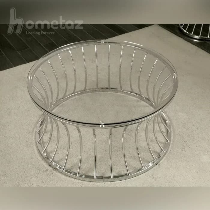 میز جلو مبلی استیل مدرن طرح دایرین — تصویر ۵