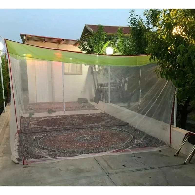 پشه بند مدل سنتی سایز بزرگ 12 متری — تصویر ۲