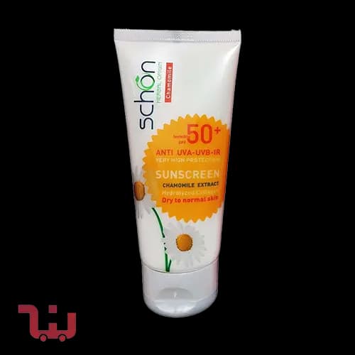 کرم ضد آفتاب بی رنگ شون با SPF50، مناسب پوست چرب، حجم 50 میلی لیتر