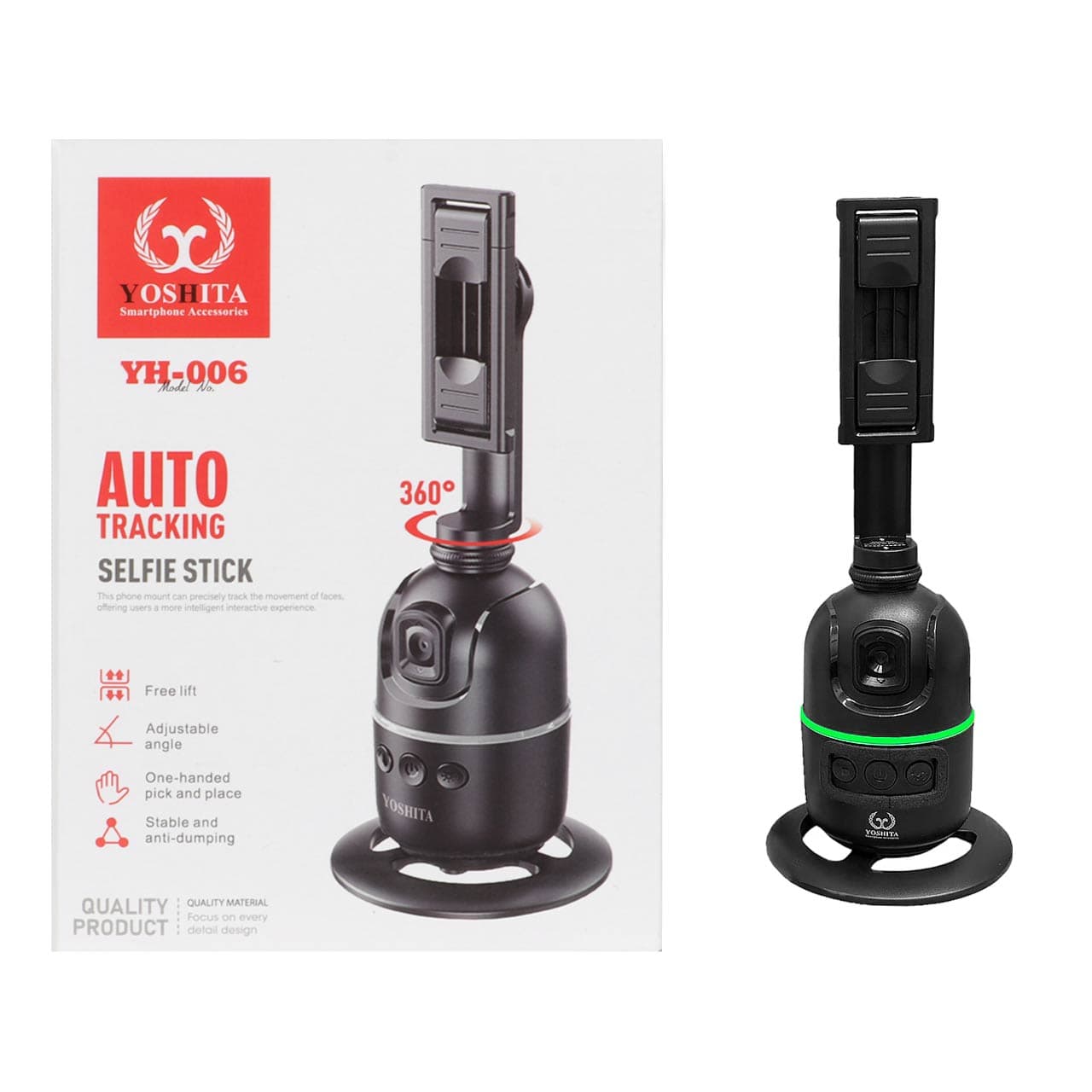 پایه نگهدارنده گوشی موبایل یوشیتا مدل YH-006 با قابلیت تعقیب سوژه