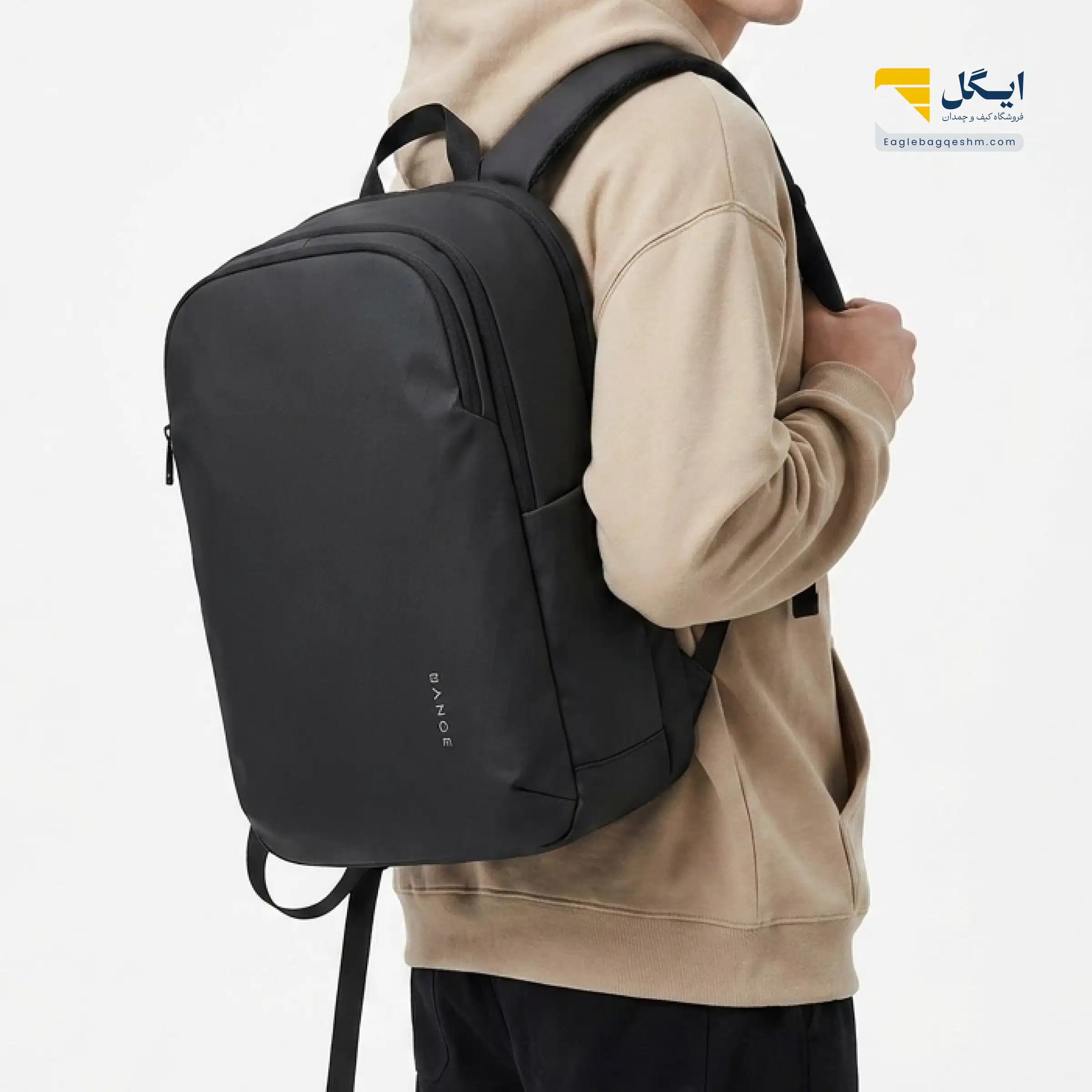 کوله‌پشتی بنج اوریجینال کد 3068 با طراحی مینیمال، بدنه ضدآب و جای لپ‌تاپ مجزا