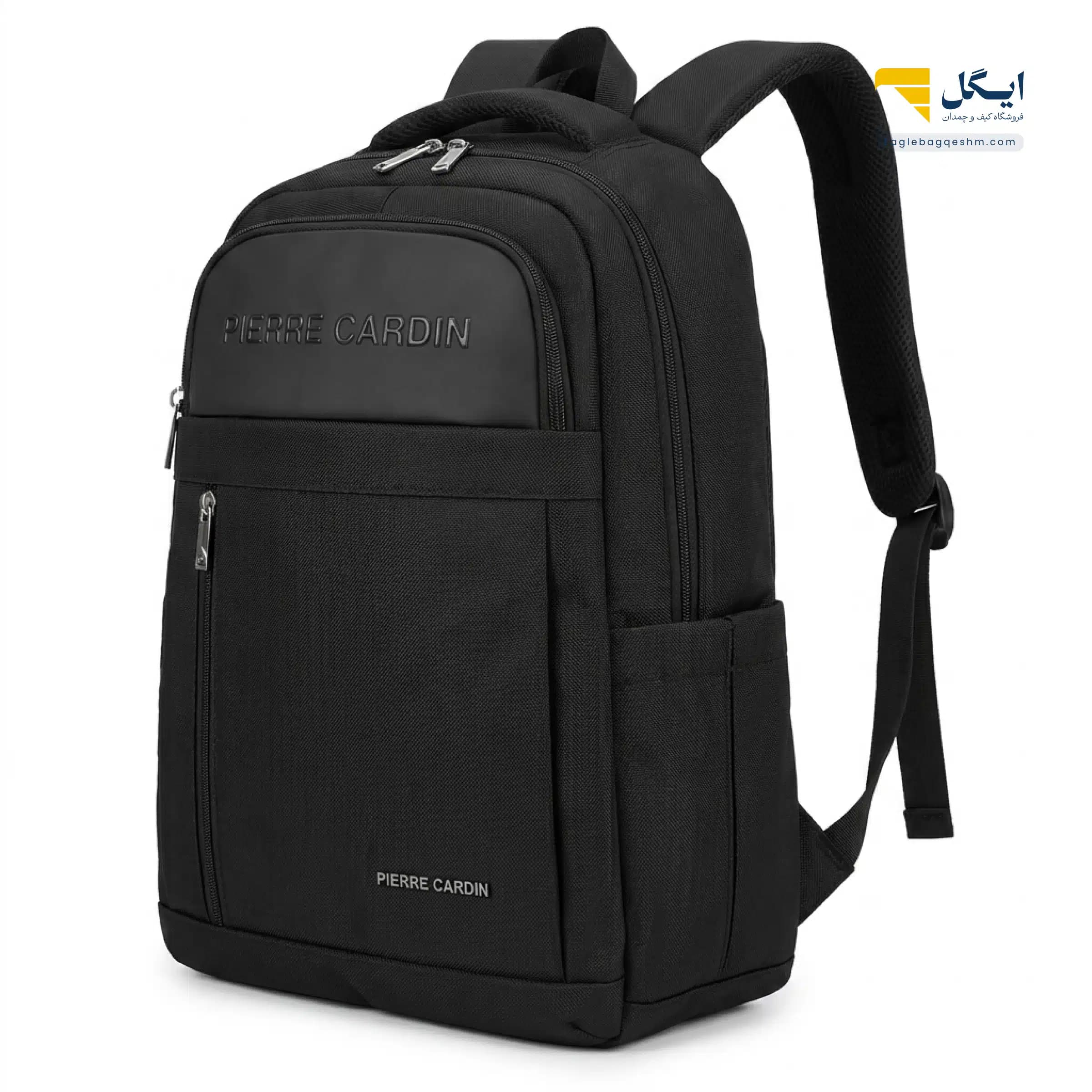 کولهپشتی پیرکاردین کد 88061 با پشتی طبی، زیپ مخفی و پورت USB/AUX — تصویر ۹